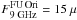 \hbox{$F_{\mbox{\tiny{9~GHz}}}^{\mbox{\tiny{FU\,Ori}}}=15~\mu$}