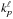 \hbox{$k^\ell_p$}