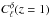 \hbox{$C_\ell^{\delta}(z=1)$}