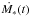 \hbox{$\dot{M_{*}}(t)$}