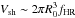 \hbox{$V_{\rm sh}\sim 2\pi R_{0}^3 f_{\rm HR}$}
