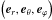 Mathematical equation: \hbox{$ \left( {\vec e}_r , {\vec e}_\theta , {\vec e}_\varphi \right) $}