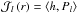 Mathematical equation: \hbox{$ \mathcal{J}_l \left( r \right) = \langle h , P_l \rangle $}
