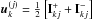 Mathematical equation: \hbox{$\mb{u}_k^{(j)} = \frac{1}{2}\left[{\bf I}^+_{kj} + {\bf I}^-_{kj}\right]$}