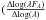 Mathematical equation: \hbox{$(\frac{\Delta \!\log(\lambda F_{\lambda})}{\Delta \!\log(\lambda)}$}