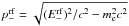 Mathematical equation: \hbox{$p_{-}^{\rm rf}= \sqrt{(E_{-}^{\rm rf})^{2}/c^{2}-m_{\rm e}^{2}c^{2}}$}