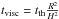 Mathematical equation: \hbox{$t_{\rm visc} = t_{\rm th} \frac{R^2}{H^2}$}