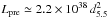 Mathematical equation: \hbox{$L_{\rm pre}\simeq 2.2\times10^{38}\,d_{5.5}^2$}