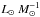 Mathematical equation: \hbox{$\lsun ~M_\odot^{-1}$}