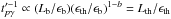 Mathematical equation: \hbox{$t_{p\gamma}'^{-1}\propto (L_{\rm b}/\epsilon_{\rm b})(\epsilon_{\rm th}/\epsilon_{\rm b})^{1-b} = L_{\rm th}/\epsilon_{\rm th}$}