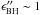 Mathematical equation: \hbox{$\epsilon''_{\rm BH}\sim 1\,$}