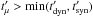 Mathematical equation: \hbox{$t'_{ \mu} > \min(t'_{\rm dyn},t'_{\rm syn})$}