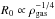 Mathematical equation: \hbox{$R_0\propto \rho_{\rm gas}^{-1/4}$}