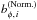 Mathematical equation: \hbox{$b_{\phi,\,i}^{\rm (Norm.)}$}