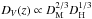 Mathematical equation: \hbox{$\DV(z)\propto \DM^{2/3}\DHub^{1/3}$}