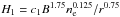 Mathematical equation: \hbox{$H_1=c_1 B^{1.75} n_{\rm e}^{0.125}/r^{0.75}$}