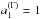 Mathematical equation: \hbox{$a_1^{\left(\Gamma\right)} = 1$}