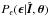 Mathematical equation: \hbox{$P_\epsilon(\vec{\epsilon}|\hat{\vec{I}},\vec{\theta})$}