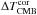 Mathematical equation: \hbox{$\Delta T^{\rm cor}_{\rm CMB}$}