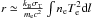 Mathematical equation: \hbox{$r \simeq \frac{k_{\rm B} \sigma_{\rm T}}{m_{\rm e} c^2} \int n_{\rm e} T^2_{\rm e} {\rm d}l$}