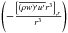 Mathematical equation: \hbox{$\left(-\frac{\left[ \overline{(\rho w)^{\prime}u^{\prime}}r^3\right]_{, r}}{r^3}\right)$}