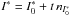 Mathematical equation: \hbox{$I^{\ast }=I_{0}^{\ast }+t\,n_{I_{0}^{\ast }}$}