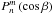 Mathematical equation: \hbox{$P_{n}^{m}\left( \cos \beta \right) $}