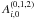 Mathematical equation: \hbox{$A_{i,0}^{\left( 0,1,2\right) }$}