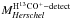 Mathematical equation: \hbox{$M_{\textit{Herschel}}^{\rm H^{13}CO^+-detect}$}