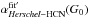 Mathematical equation: \hbox{$\alpha_{\textit{Herschel}-{\rm HCN}}^{\rm fit^\prime}(G_0)$}