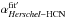Mathematical equation: \hbox{$\alpha_{\textit{Herschel}-{\rm HCN}}^{\rm fit^\prime}$}