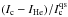 Mathematical equation: \hbox{$(I_{\rm{c}}-I_{\rm{He}})/I_{\rm{c}}^{\rm{qs}}$}
