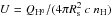 Mathematical equation: \hbox{$U=Q_{\rm H^0}/(4\pi R_{\rm s}^2\ c\ n_{\rm H})$}