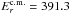 Mathematical equation: \hbox{${E_{r}^{\rm c.m.} = 391.3}$}