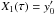 Mathematical equation: \hbox{$X_1(\tau) = y'_0$}