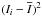 \hbox{$(I_{i}-\overline{I})^2$}