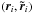 \hbox{$( \r_i,\tr_i)$}