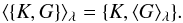 \appendix \setcounter{section}{2} \begin{equation} \langle \{K,G\}\rangle_\l =\{K,\langle G\rangle_\l\}. \label{eq.aver} \end{equation}