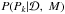 Mathematical equation: \hbox{$P(P_k|{\mathcal D},~M)$}
