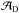 \hbox{$\mathcal{A}_\mathrm{D}$}