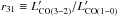 \hbox{$r_{31} \equiv L^{\prime}_{\rm CO(3{-}2)}/L^{\prime}_{\rm CO(1-0)}$}