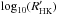 \hbox{$\log_{10}(R'_{\rm HK})$}