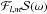 \hbox{$\mathcal{F}_{l,m} \mathcal{S}(\omega)$}