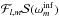 \hbox{$\mathcal{F}_{l,m} \mathcal{S}(\omega_m^{{\rm inf}})$}