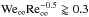 Mathematical equation: \hbox{${\rm{We}}_\infty {\mathop{\rm Re}\nolimits} _\infty ^{ - 0.5} \gtrapprox 0.3$}
