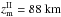 Mathematical equation: \hbox{$ z_{\rm{m}}^{{\rm{II}}} = 88{\rm{~km}} $}