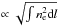 Mathematical equation: \hbox{$\propto \sqrt{\int\xe^2 {\rm d}l}$}