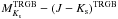 Mathematical equation: \hbox{$M_{K_{\rm s}}^{\rm TRGB}-(J-K_{\rm s})^{\rm TRGB}$}