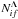 Mathematical equation: \hbox{$N_{if}^{\Lambda}$}