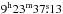 Mathematical equation: \hbox{$\rm 9^h23^m37\fs13$}